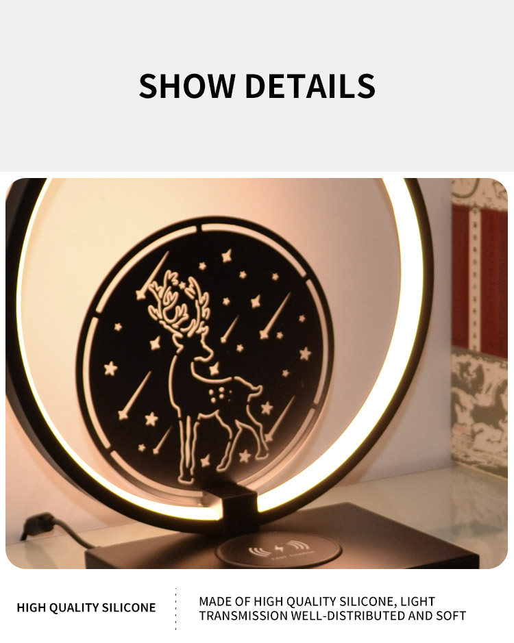 led rechargeable table lamp