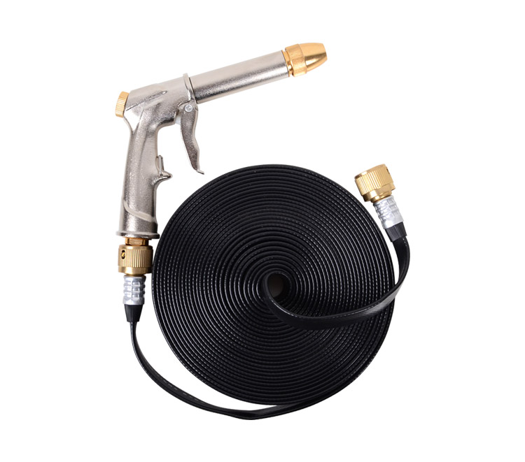 typical garden hose quick disconnect set up